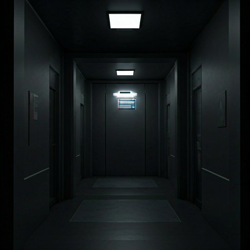 Dark corridor